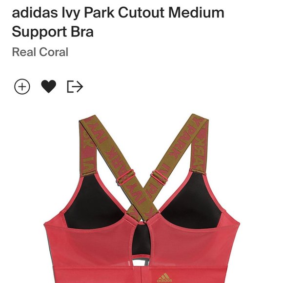IVY PARK X ADIDAS - Coral Cut Out Bra - Picture 2 of 4